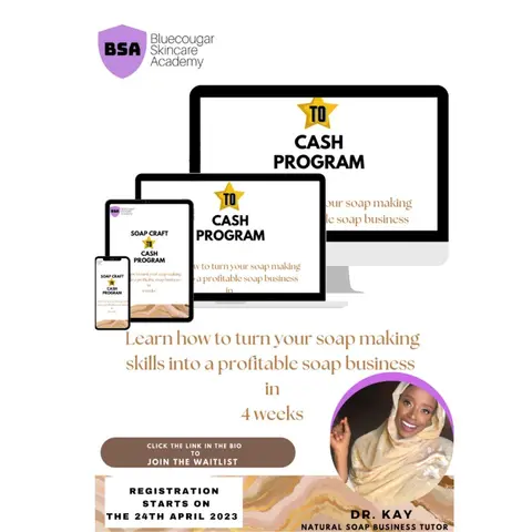 SOAP CRAFT TO CASH PROGRAM